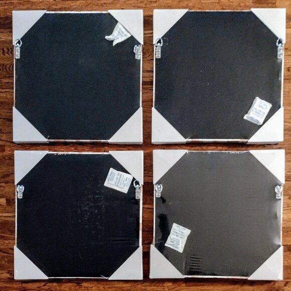 Autumn Farm Canvas Wall Art 12x12" Prints, Set 4, Fall Neutral Cottage-Core NEW! - Picture 3 of 11